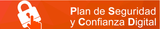 Plan de Seguridad y Confianza Digital